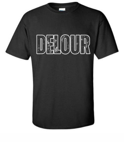 Black On Black Logo Short Sleeve T-Shirt