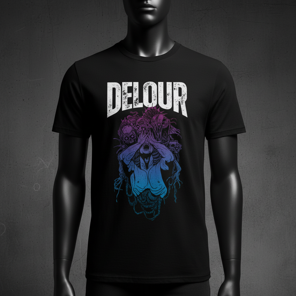 Horror Scene Short Sleeve T-Shirt